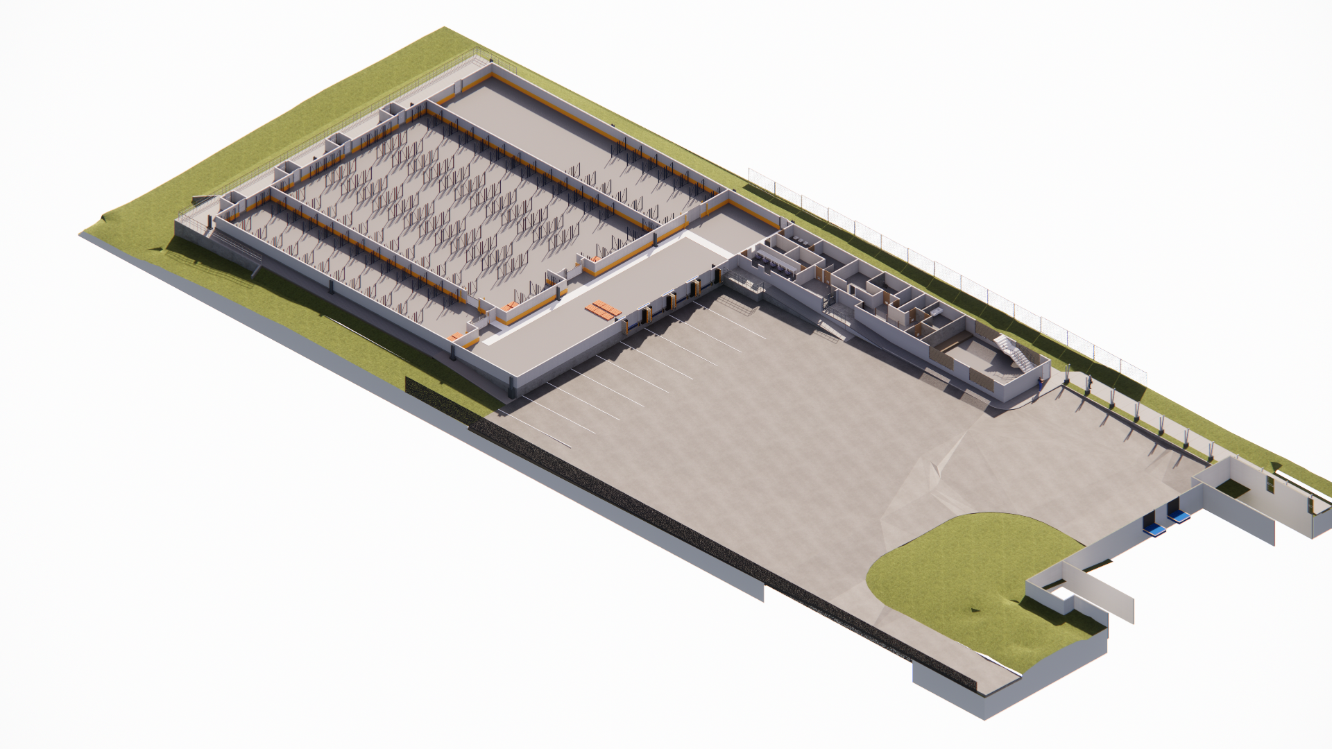 Isométrico del nivel 1